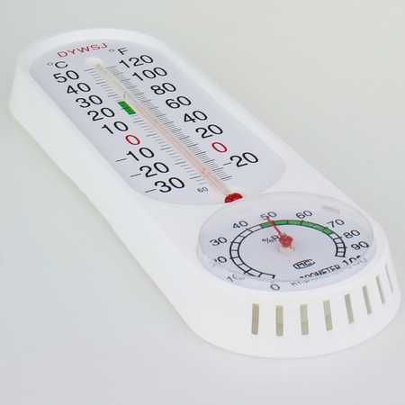 TERMOMETR z HIGROMETREM Zewn./Wewn. Płaski -30°C do +50°C. HIGROMETR