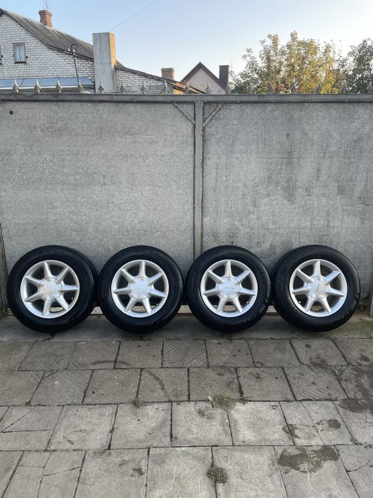 Комплект дисків Ronal 5*112 r15 і резини 205/65/15 літо vw t4 passat