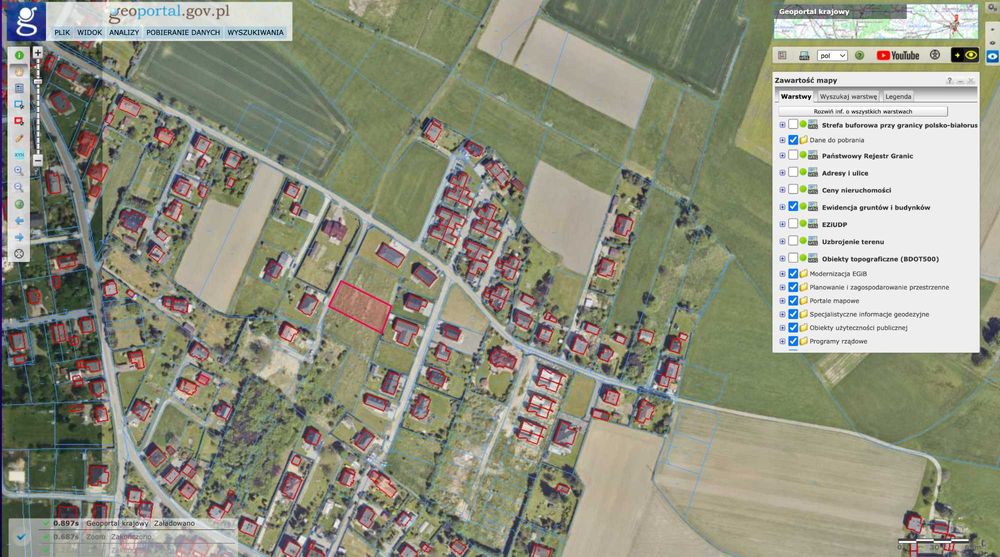 działki budowlane Wyry ul. Wróbla/Mikołów/Przetarg