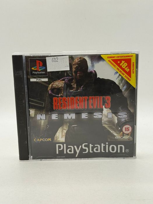 Resident Evil 3 Nemesis 3xA Ps1 nr 0602