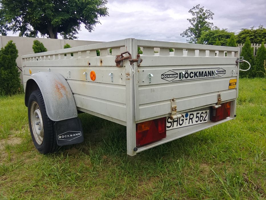 Sprzedam przyczepę lekką bockmann aluminiowa