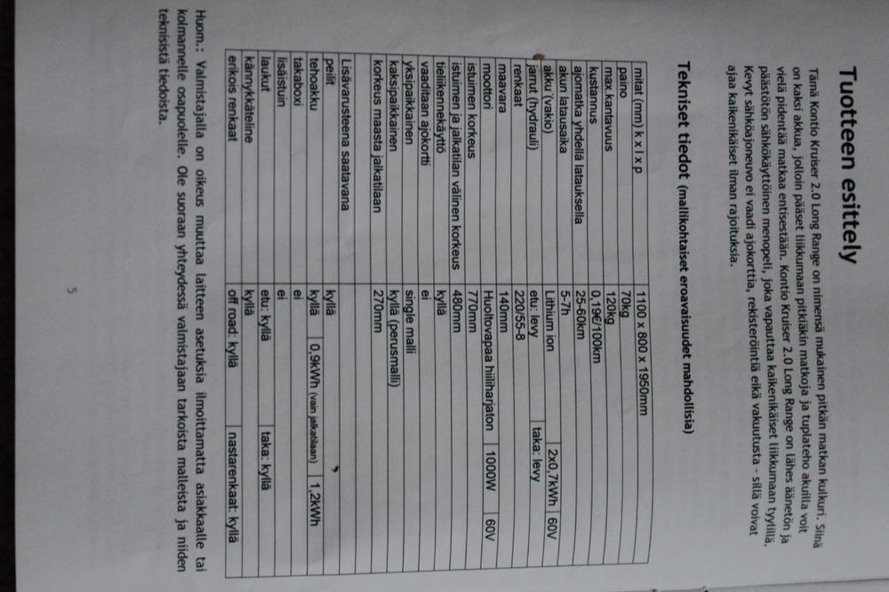 Kontio motors Kruiser Long Range не пересилаю!