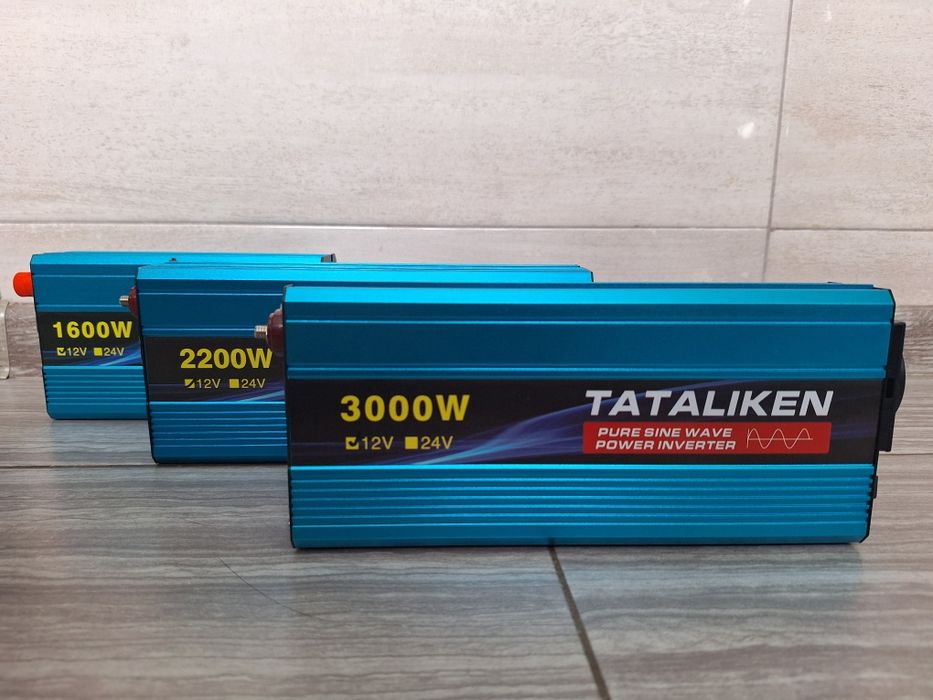 інвертор Tataliken 1600W; 3000W 12в, 24в