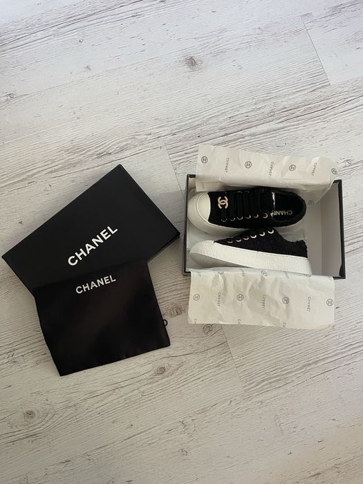Твідові кеди Chanel