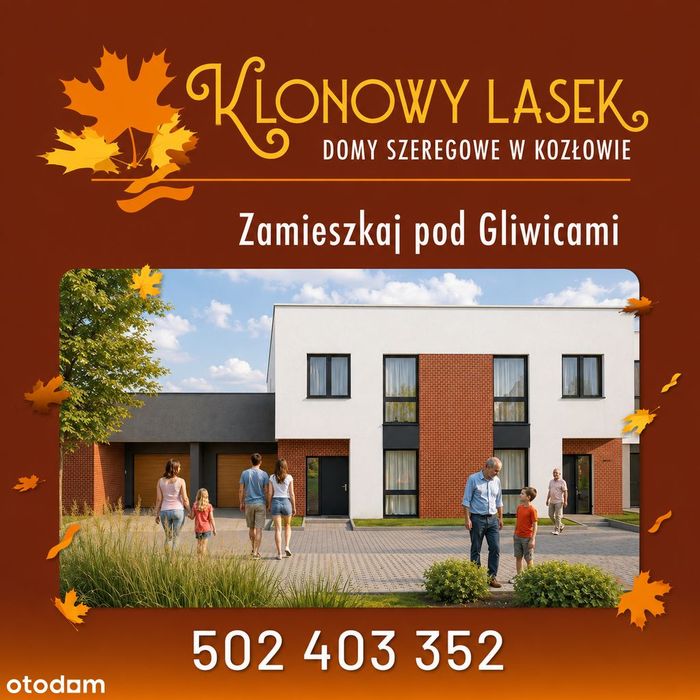 Domy szeregowe pod Gliwicami