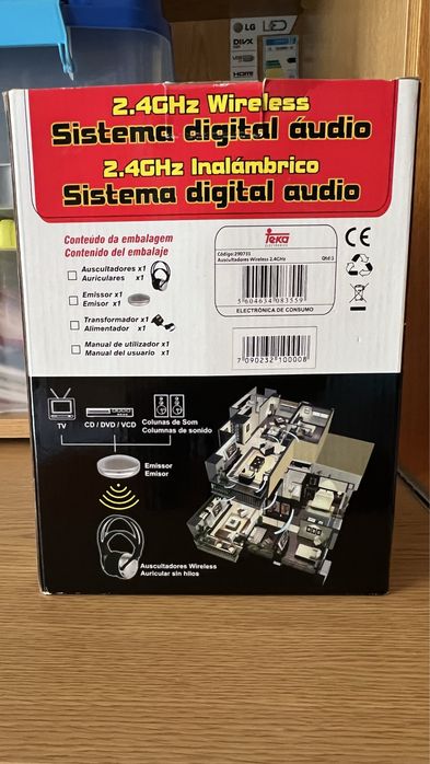 Auscultadores da marca Teka