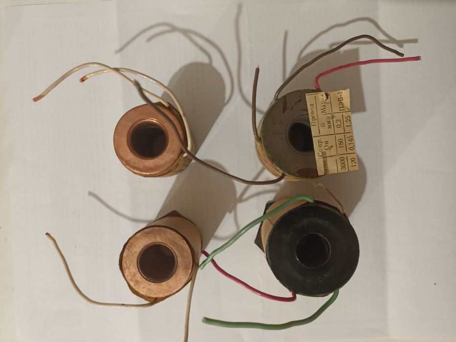 Катушки медные 150грн./шт.