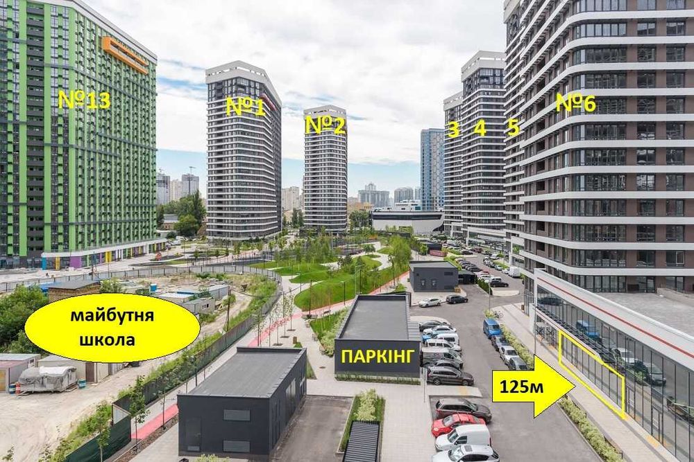 125м, будинок №6, ЖК GREAT, Грейт, Дніпровська набережна