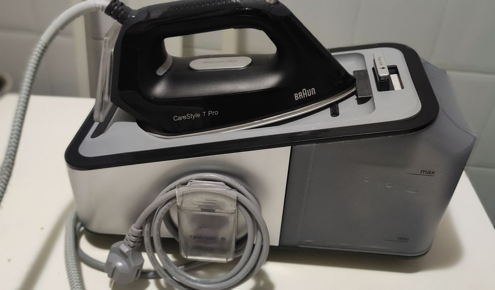 Ferro com caldeira Braun carestyle 7 pro para peças