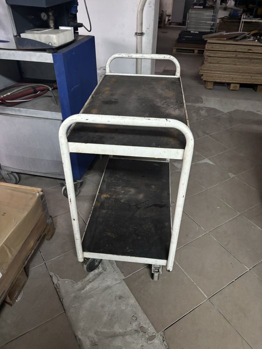 Wózek platformowy dwupókowy 900x500mm 200kg