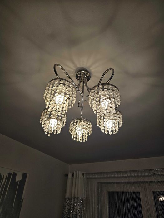 Żyrandol kryształki DIANA V