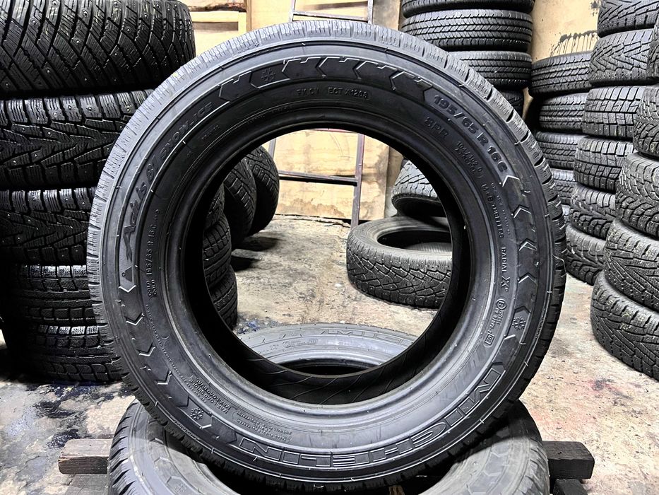 Шини 195/65 r16C MICHELIN  Висота протектора 10мм.