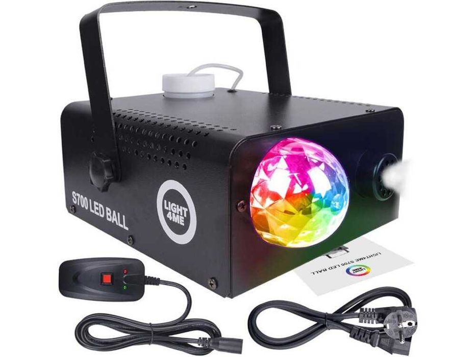 Wytwornica Dymu wraz z Pełnym zbiornikiem i efektem LED