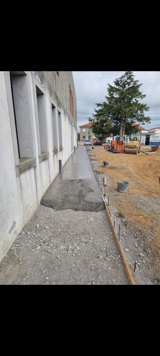 Pavimentos em betão