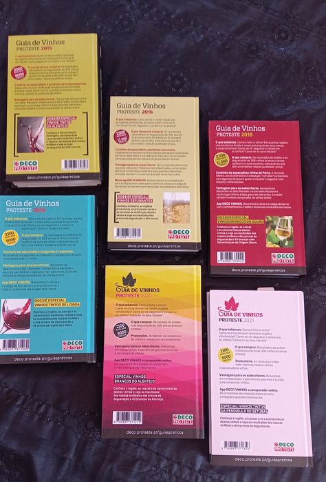 6 Guias vinhos Poirtugueses - Deco proteste