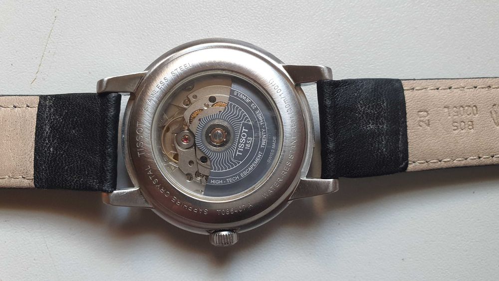 tissot automat - powermatic 80 - zegarek