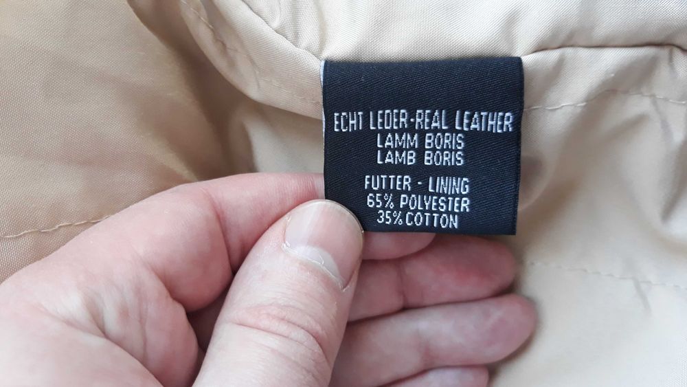 шкіряна куртка 50 розмір Mainpol