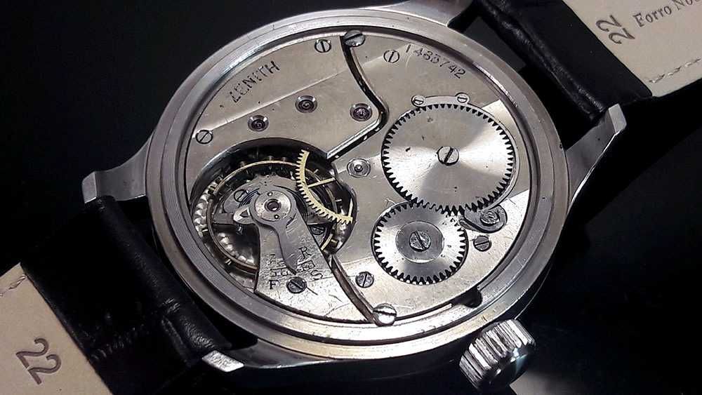 ZENITH , мужские наручные часы, милитари стиль