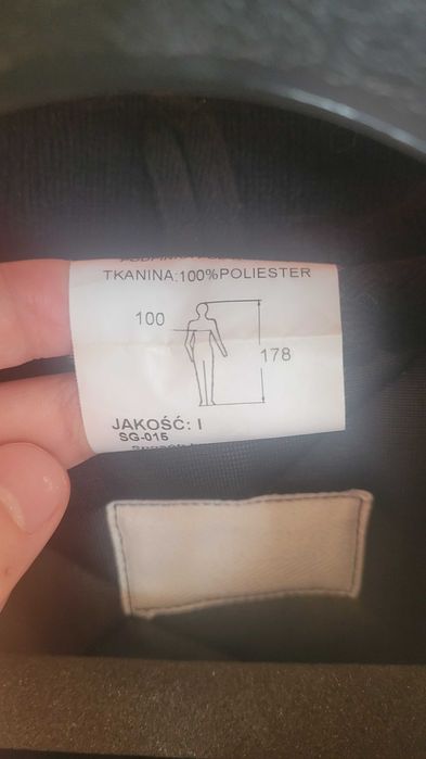Ubranie na złą pogodę Arlen 178cm sg-15 kurtka, podpinka, spodnie