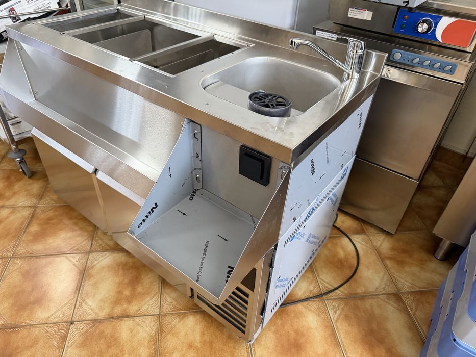 Estação de cocktail Barmen  refrigerada profissional