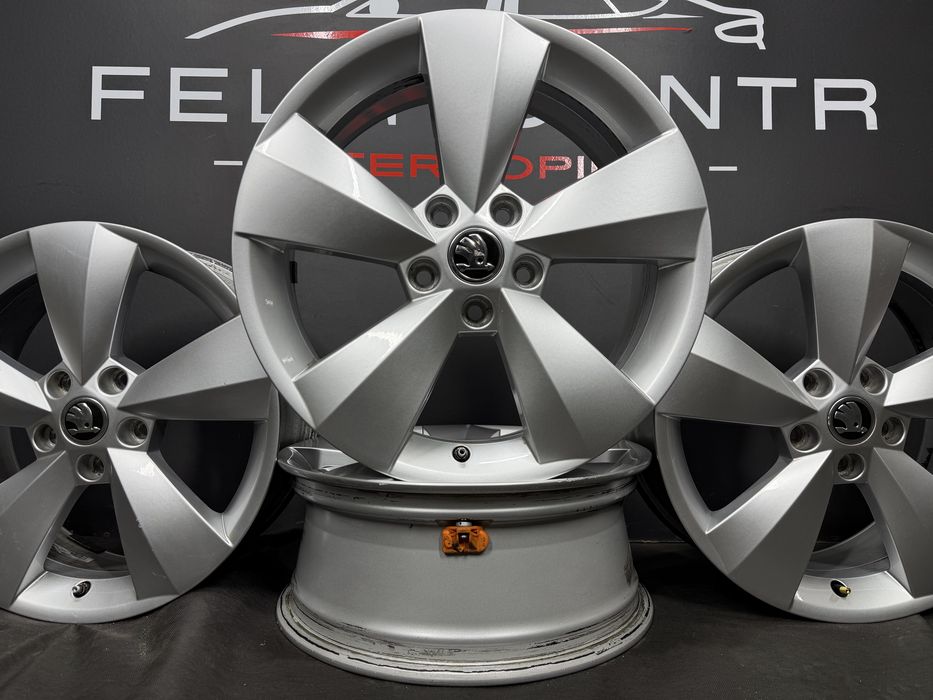 Диски R17 5x112 Et38 6.5J. Skoda Kodiaq Karoq Octavia A8 A7 A5 Superb Volkswagen Tiguan Passat B8 B7 B6 Jetta Golf Touran Caddy CC Audi Q3 Q2