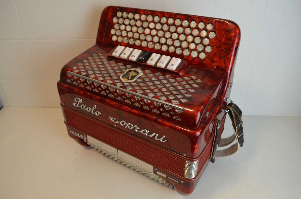 Acordeao Paolo Soprani Especial 3 voz. N 421