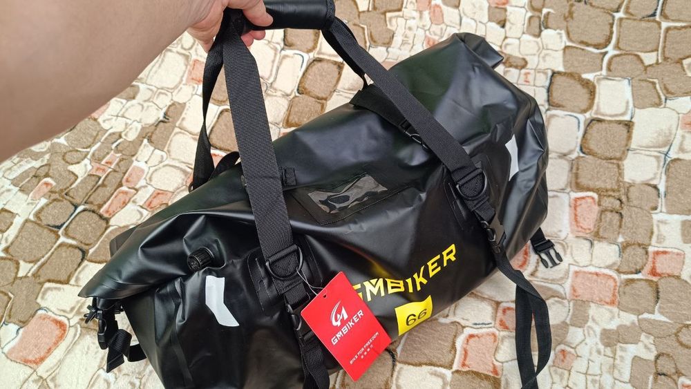 Сумки кофри на багажник GMBiker мотоцикл бокові 30л +66 л