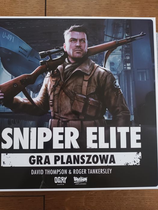 "Sniper elite" gra planszowa deluxe + insert