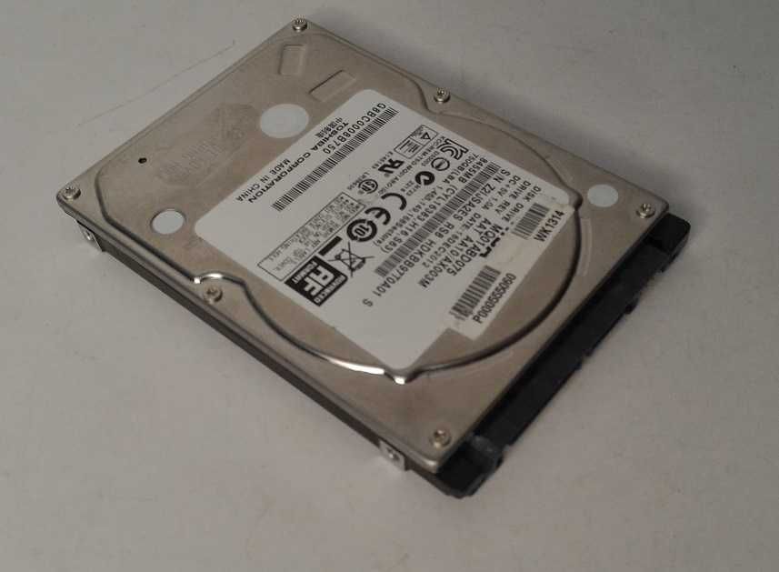 Жесткий диск 2.5" 750 ГБ SATA винчестер для ноутбука, консоли, кармана