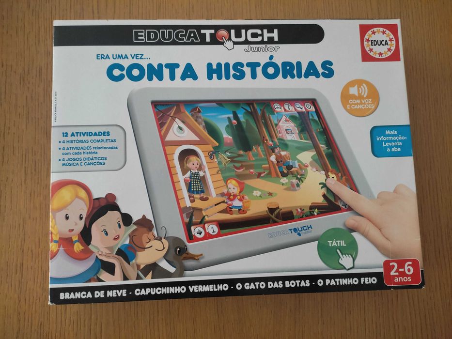 Jogos educativos - Tablet touch júnior da Educa