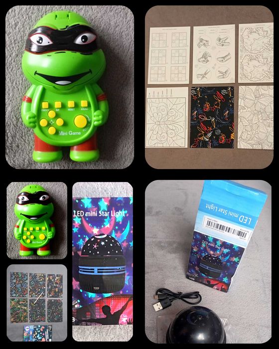 LAMPKA PROJEKCYJNA - dla dziecka !!!   + gra + puzzle + gratis!