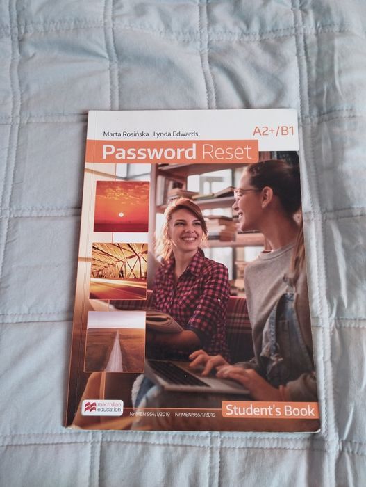 podręcznik "Password Reset A2+/B1" dla klas 1 szkół ponadpodstawowych