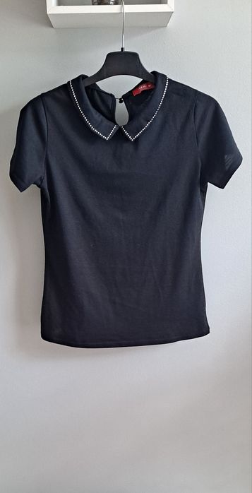 Bluzka damska z kołnierzykiem r. M