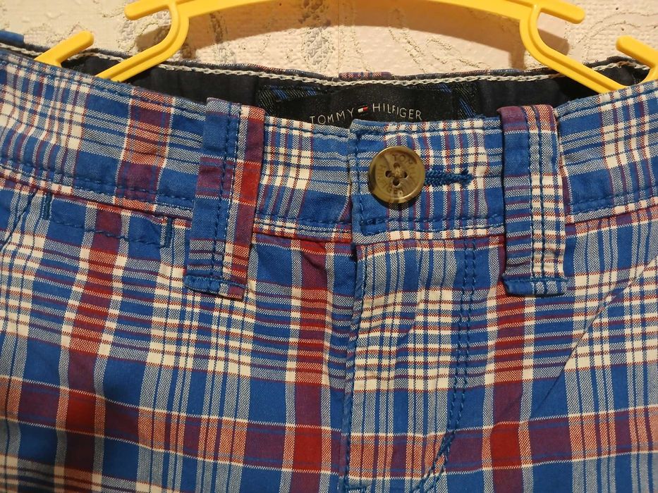 Шорты картаті шорти в клітинку Tommy Hilfiger 7 років 122