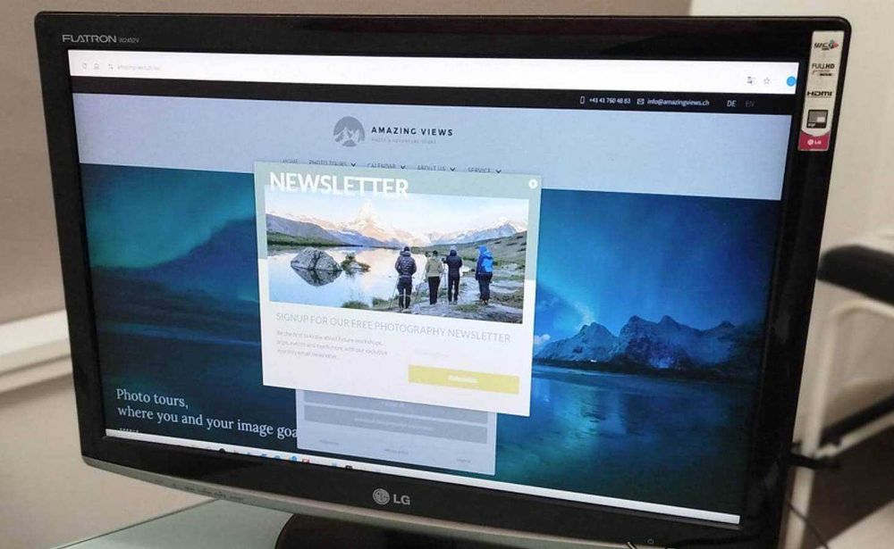 Monitor LG 24"  Flatron W2452V-PF