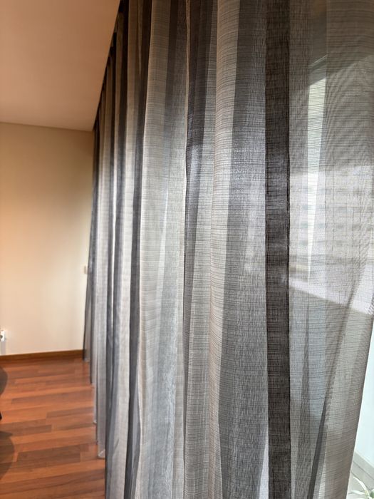 Cortina Onda Tons cinza