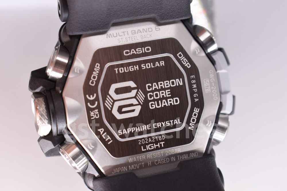 Casio G-Shock GWG-2000-1A1 NEW ORIGINAL | Solar | Sapphire | Multiband