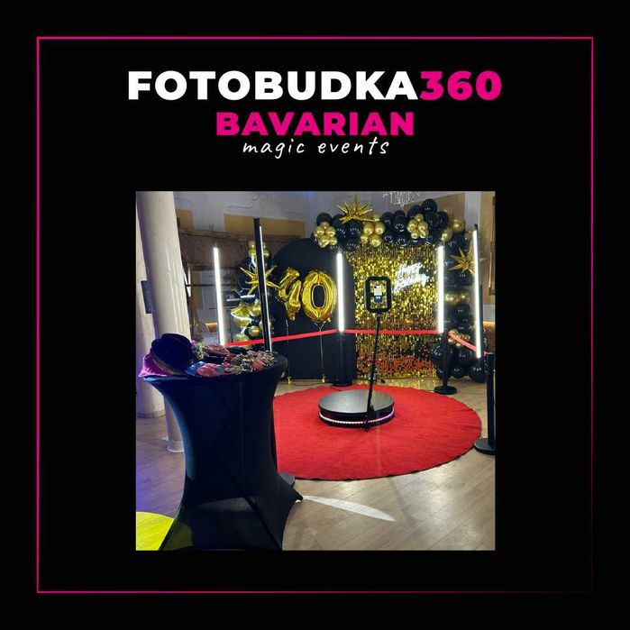 Fotobudka 360 — Twoja impreza na pełnych obrotach!