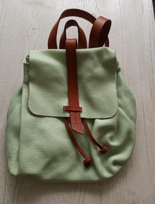 Рюкзак з натуральної шкіри