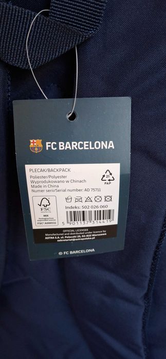 FC Barcelona Plecak + Worek na Buty