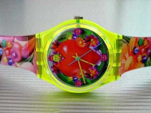 De Coleção: Swatch 1996 "Love, Peace And Happiness" by Micha Klein