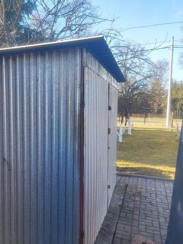 Garaż blaszany blaszak na budowę 3x5