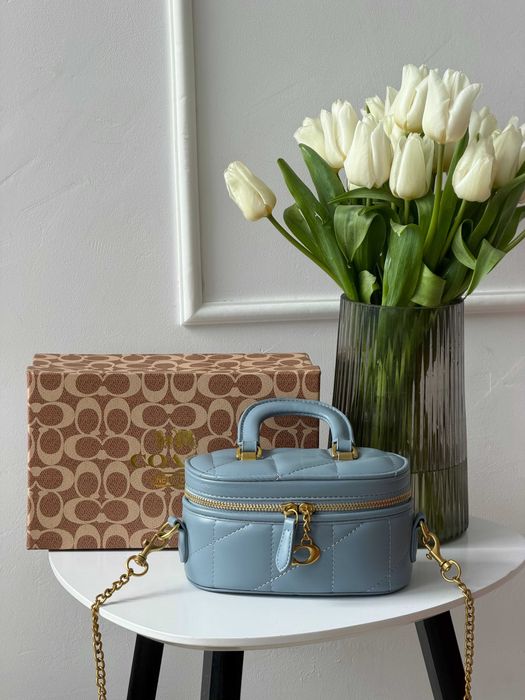 Женская сумка Coach Trail Crossbody 17 через плече черный Коуч