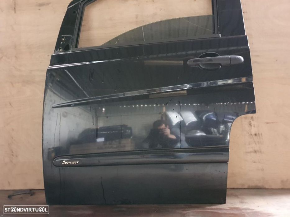 Porta frente esquerda Mercedes Vito Viano W639 ano 03 a 14
