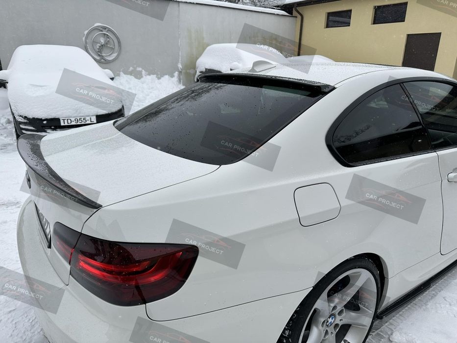 Lotka dokładka daszek BMW E92 czarny połysk