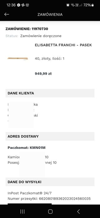 Super promka! Nowy pasek Elisabetta Franchi
