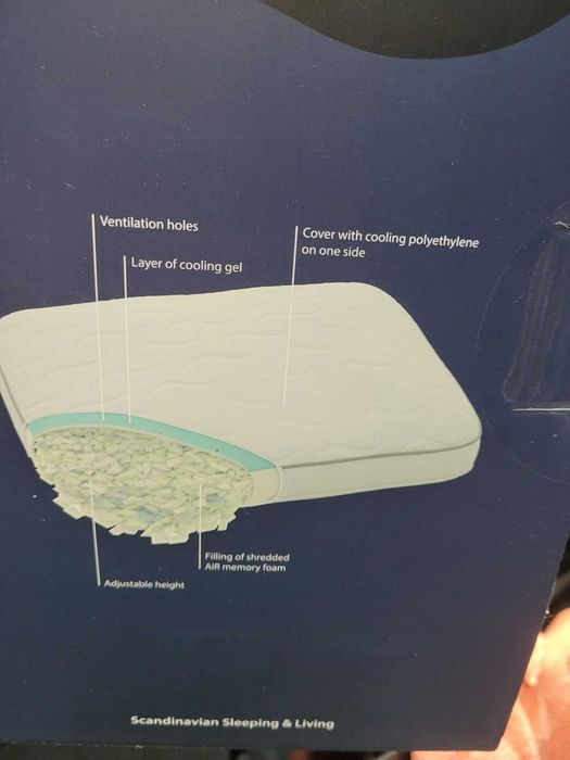 Nowa Poduszka termoelastyczna WELLPUR SOGNDAL GOLD 42×65 cm Warszawa