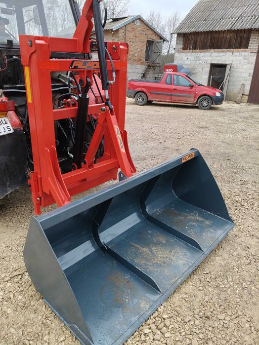 Widły do bel podnośnik tur na tył Tuz ciągnika 3.5m ładowacz łycha
