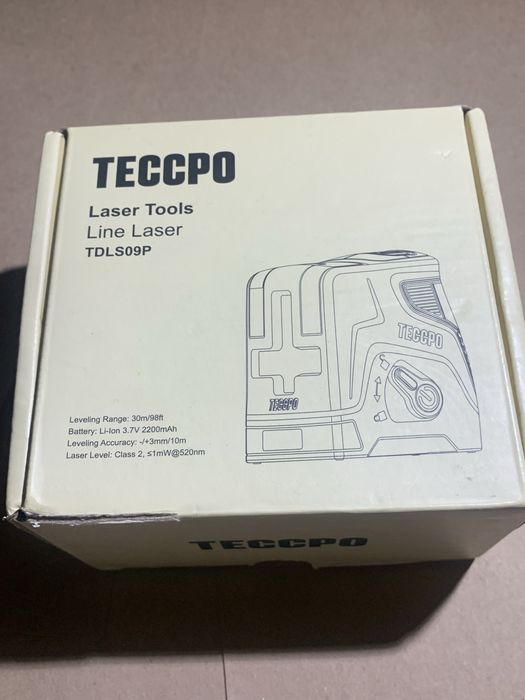 Nível Laser Teccpo (luz verde)