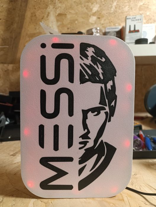 Caixa de luz messi